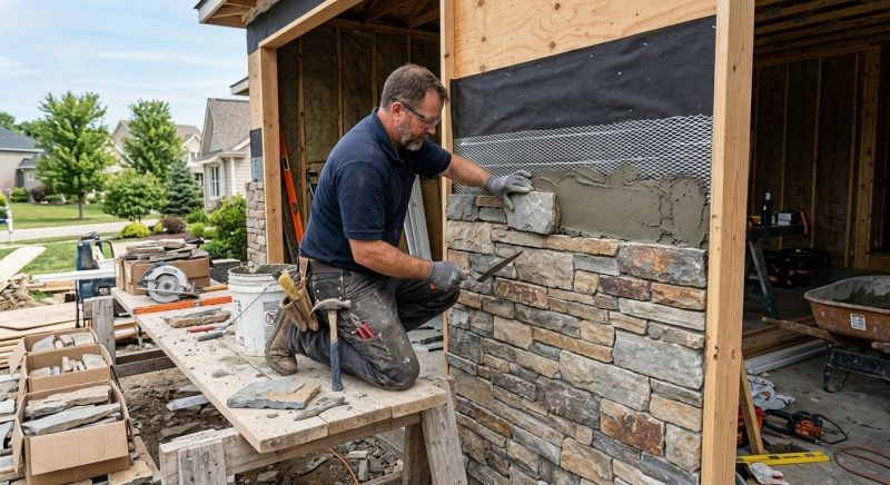 Stone Veneer Installation in Denver County, CO