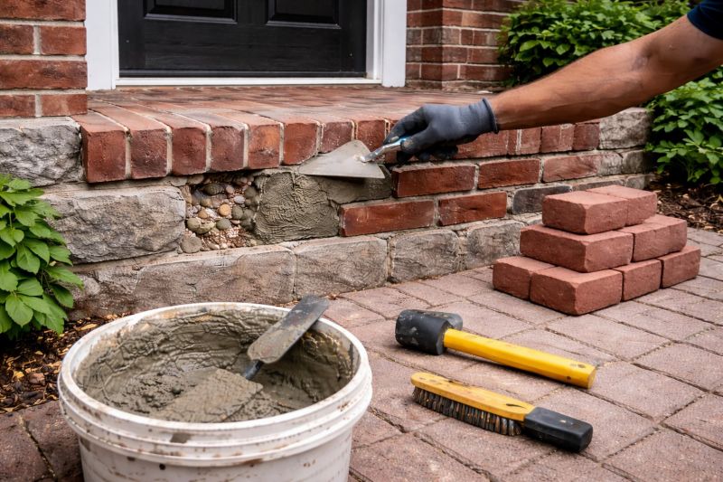 Brick Stoop Repair Service